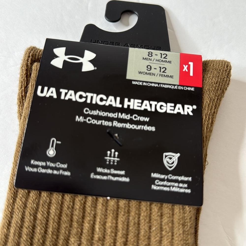 Under Armour Assortment of Socks 4 Pairs Size Large 8.5-13 - Picture 7 of 16